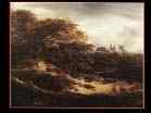 RUISDAEL Jacob Isaackszon van | Dutch painter (b. ca. 1628, Haarlem, d. 1682, Amsterdam) | The Castle at Bentheim | 1651 | Oil on canvas, 97,7 x 81,3 | Private collection, Norfolk