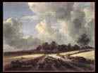 RUISDAEL Jacob Isaackszon van | Dutch painter (b. ca. 1628, Haarlem, d. 1682, Amsterdam) | Wheat Fields | 1670s |Oil on canvas, 100 x 130,2 cm | Metropolitan Museum of Art, New York 