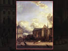 HEYDEN Jan van der | Dutch painter (b. 1637, Gorinchem, d. 1712, Amsterdam) | Dam Square, Amsterdam  | c.1668 | Oil on canvas | Historisch Museum, Amsterdam