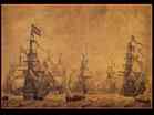 VELDE Willem van de the Elder | Dutch painter (b. 1611, Leiden, d. 1693, London) | The Dutch Navy Sailing | 1672 | Oil on canvas, 112 x 203 cm | Galleria Palatina (Palazzo Pitti), Florence