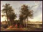 Aelbert CUYP | The Avenue at Meerdervoort | 1650-52 | Oil on wood, 70 x 99 cm | Wallace Collection, London