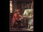 BOUCHER, Franois | (b. 1703, Paris, d. 1770, Paris) | Painter in his Studio | ???? | Oil on wood, 27 x 22 cm | Muse du Louvre, Paris