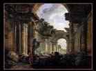 ROBERT Hubert | French painter (b. 1733, Paris, d. 1808, Paris) | Imaginary View of the Grande Galerie in the Louvre in Ruins  |  1796 | Oil on canvas, 114,5 x 146 cm | Muse du Louvre, Paris