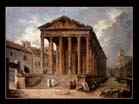 ROBERT Hubert | French painter (b. 1733, Paris, d. 1808, Paris) | The Maison Care in Nimes | 1783 | Oil on canvas, 102 x 143 cm | The Hermitage, St. Petersburg