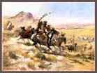 Charles M. Russell (18641926)  | Attack on a Wagon Train